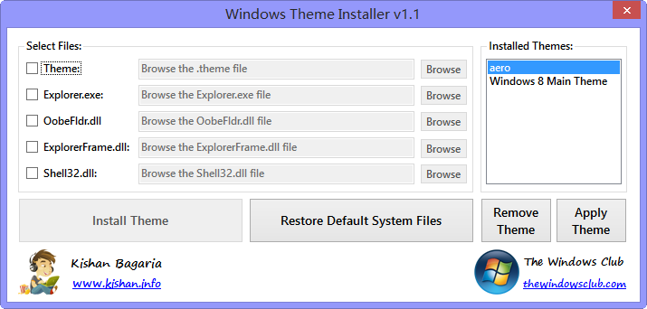 Windowsⰲװ(Windows Theme Installer)ͼ0