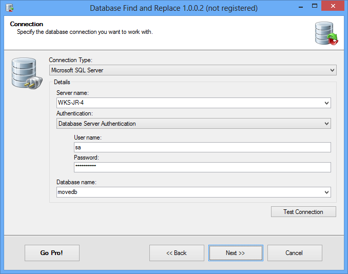 ݿ滻(Database Find and Replace)ͼ0