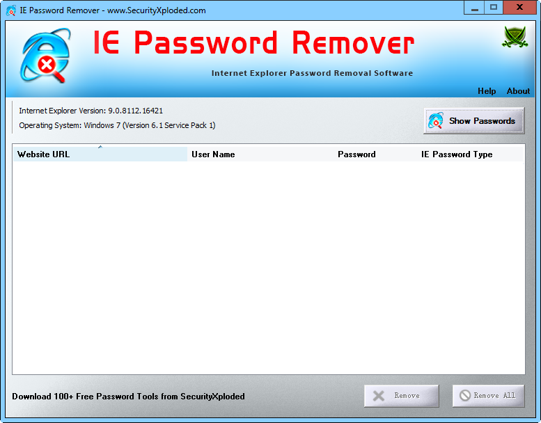 (IE Password Remover)ͼ0
