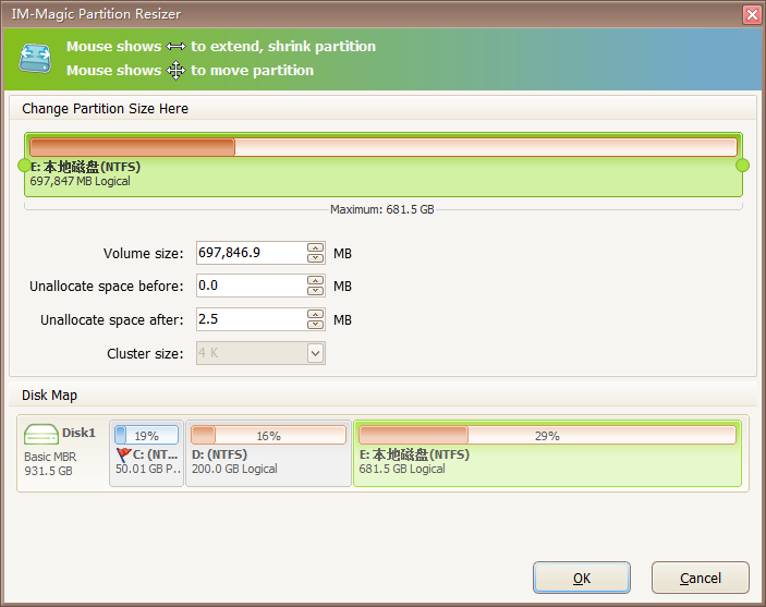 (IM-Magic Partition Resizer Server)ͼ1