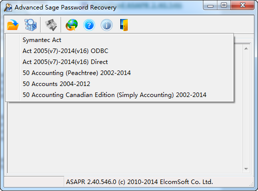 ACTܴa֏ܛ(Advanced Sage Password Recovery)؈D2