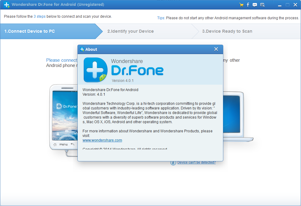 ׿ݻָ(Wondershare Dr.Fone for Android)ͼ1