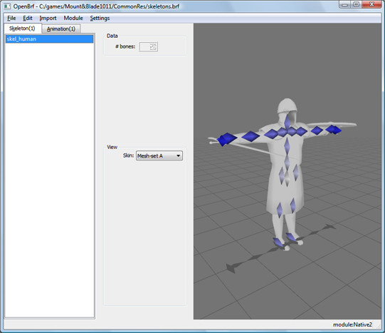 骑马与砍杀导入导出工具(OpenBRF)