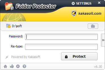 ļмܹ(Kakasoft Folder Protector)ͼ0