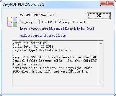 PDFDWordDQ(VeryPDF PDF to Word Converter)؈D2