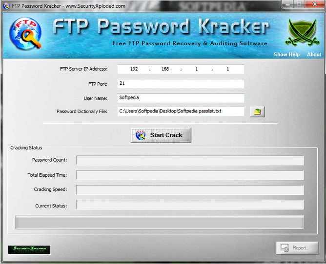 FTP붪ʧָ(FTP Password Kracker)ͼ0