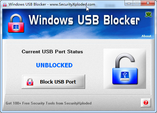 USB˿ڽù(Windows USB Blocker)ͼ0