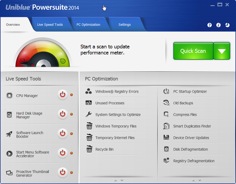 ϵͳŻ(Uniblue PowerSuite Pro)ͼ0