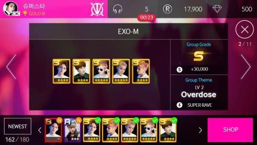 SuperStar SMTOWN(音乐游戏)截图