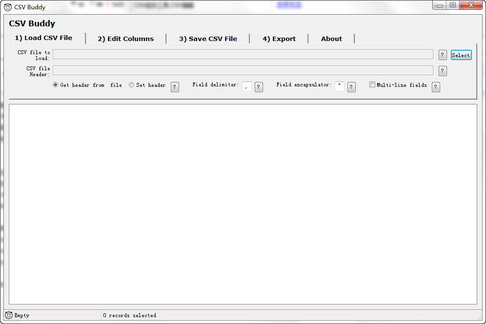 CSV༭(CSV Buddy )ͼ0
