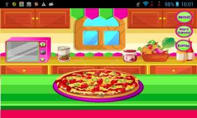 Mexican Pizza Cooking(ī_)؈D