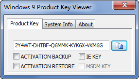 Կ鿴(Windows 9 product key viewer)ͼ0