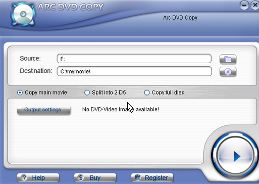 Arc DVD Copy(DVDƵ)ͼ0