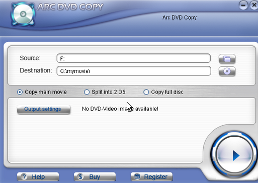 Arc DVD Copy(DVDƵX)؈D0