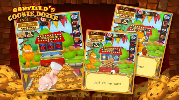 �ӷ�è�Ʊ���(Garfield Cookie Dozer)��ͼ