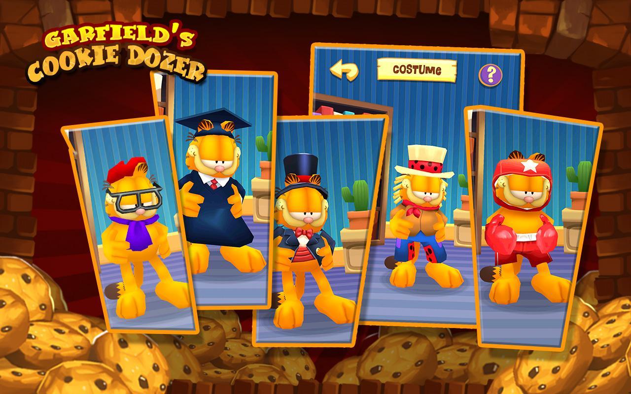 �ӷ�è�Ʊ���(Garfield Cookie Dozer)��ͼ