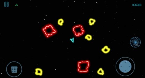 Glow Asteroids(ҹС)ͼ