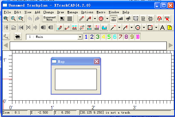 F·O(sh)Ӌ(j)ܛ(XTrackCAD)؈D0