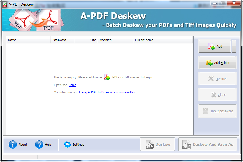 PDFҳб(A-PDF Deskew)ͼ0