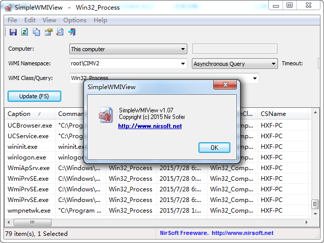 download the last version for windows SimpleWMIView 1.55
