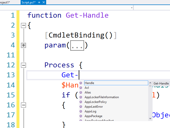 PowerShell Tools for Visual Studio 2015(չ)ͼ0