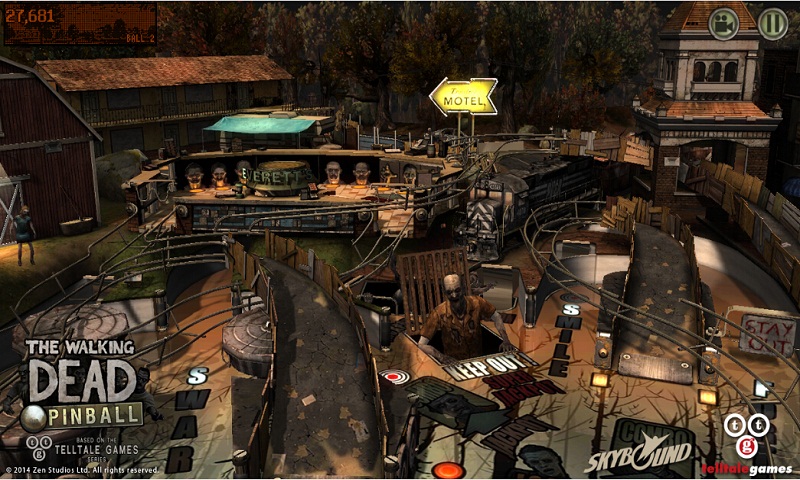 ʬ⏗(The Walking Dead Pinball)؈D