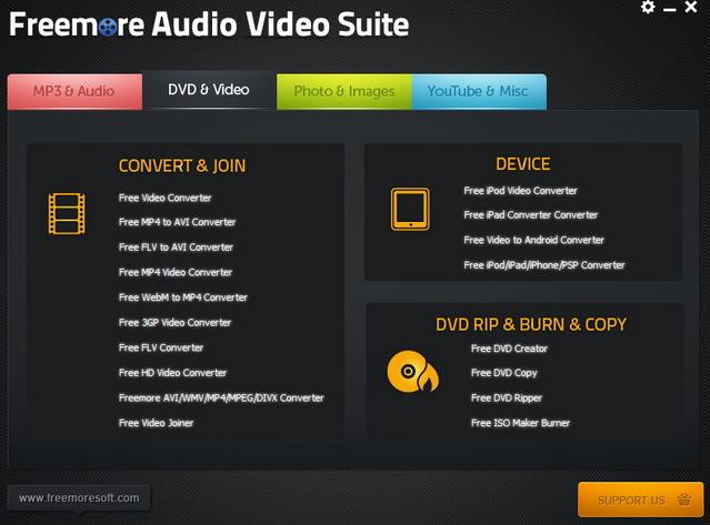 Freemore Audio Video Suite(Ƶ)ͼ0