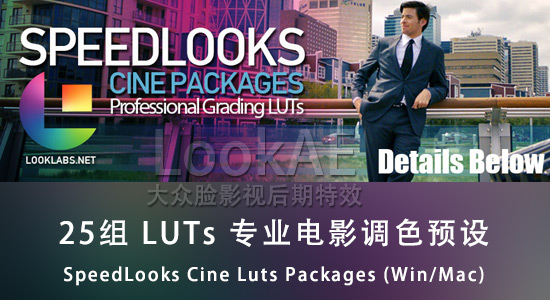 25LUTsרҵӰɫԤ(SpeedLooks Cine Luts Packages)ͼ0