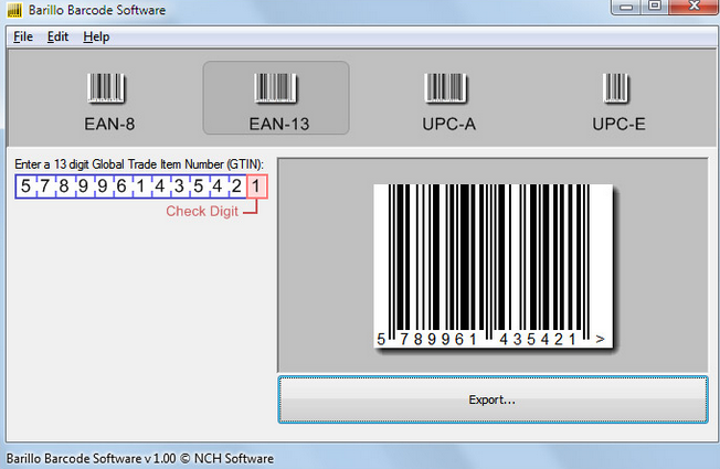 Barillo Barcode Software()ͼ0