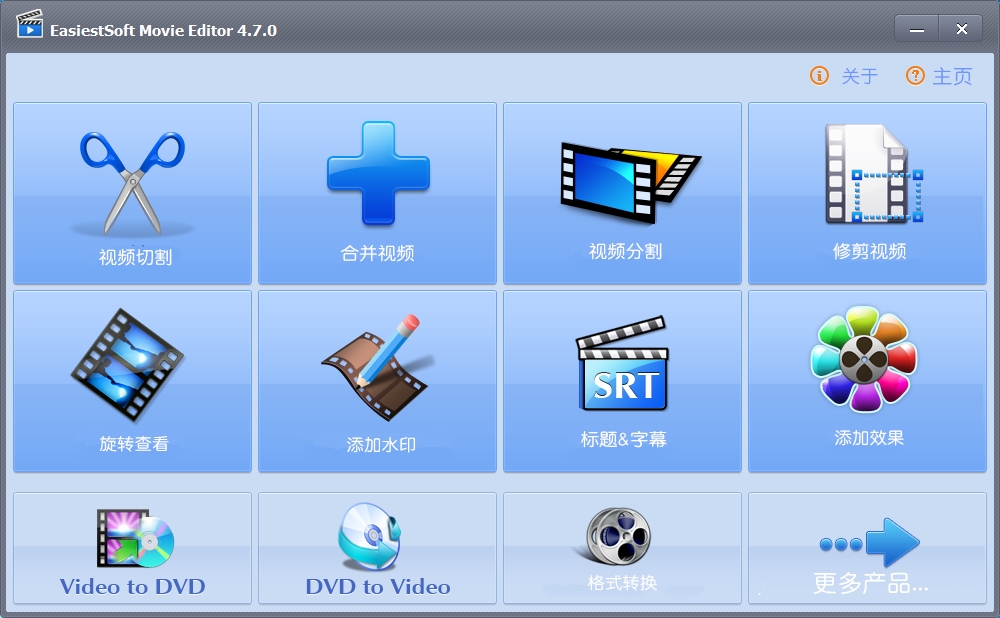 EasiestSoft Movie Editor(๦ҕl݋)؈D0