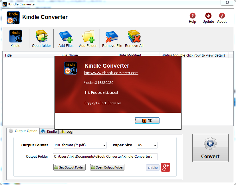 kindleʽת(Kindle Converter)ͼ0