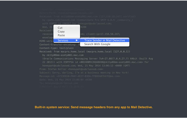 Mail Detective for Macͼ0