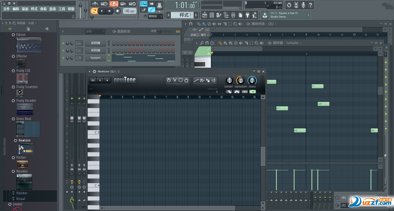 tudio 12.3中文版下载|FL Studio水果编曲软件1