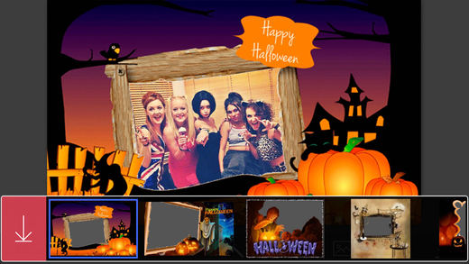 Scary Halloween Frame؈D