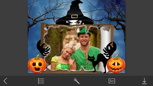 Scary Halloween Frame؈D