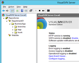 VisualSVN Server 3.5.6ͼ1