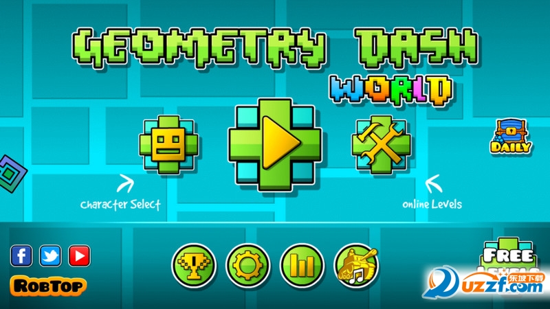 ���γ������(Geometry Dash World)��ͼ