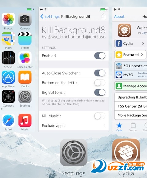 ios8һرպ̨(KillBackground8)ͼ0