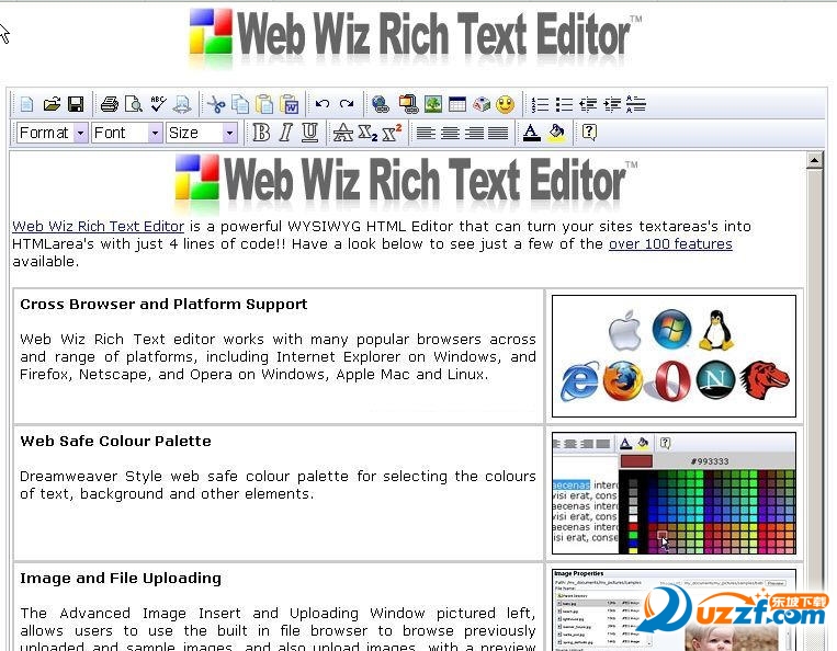 Web Wiz Rich Text Editorͼ0