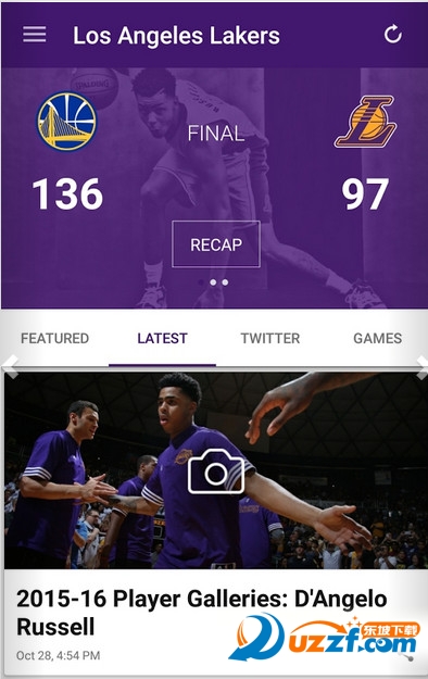 Lakers(NBA˹ٷapp)ͼ