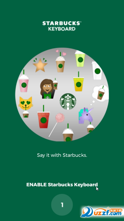 Starbucks Keyboard(ǰͿ˱IP)؈D