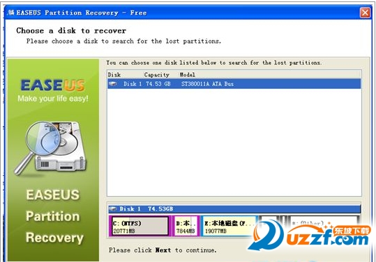 ɾָ(EASEUS Partition Recovery)ͼ0