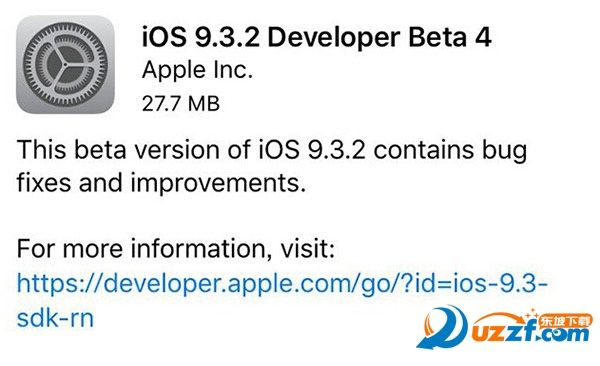 iOS 9.3.2 beta4ٷ̼d؈D0