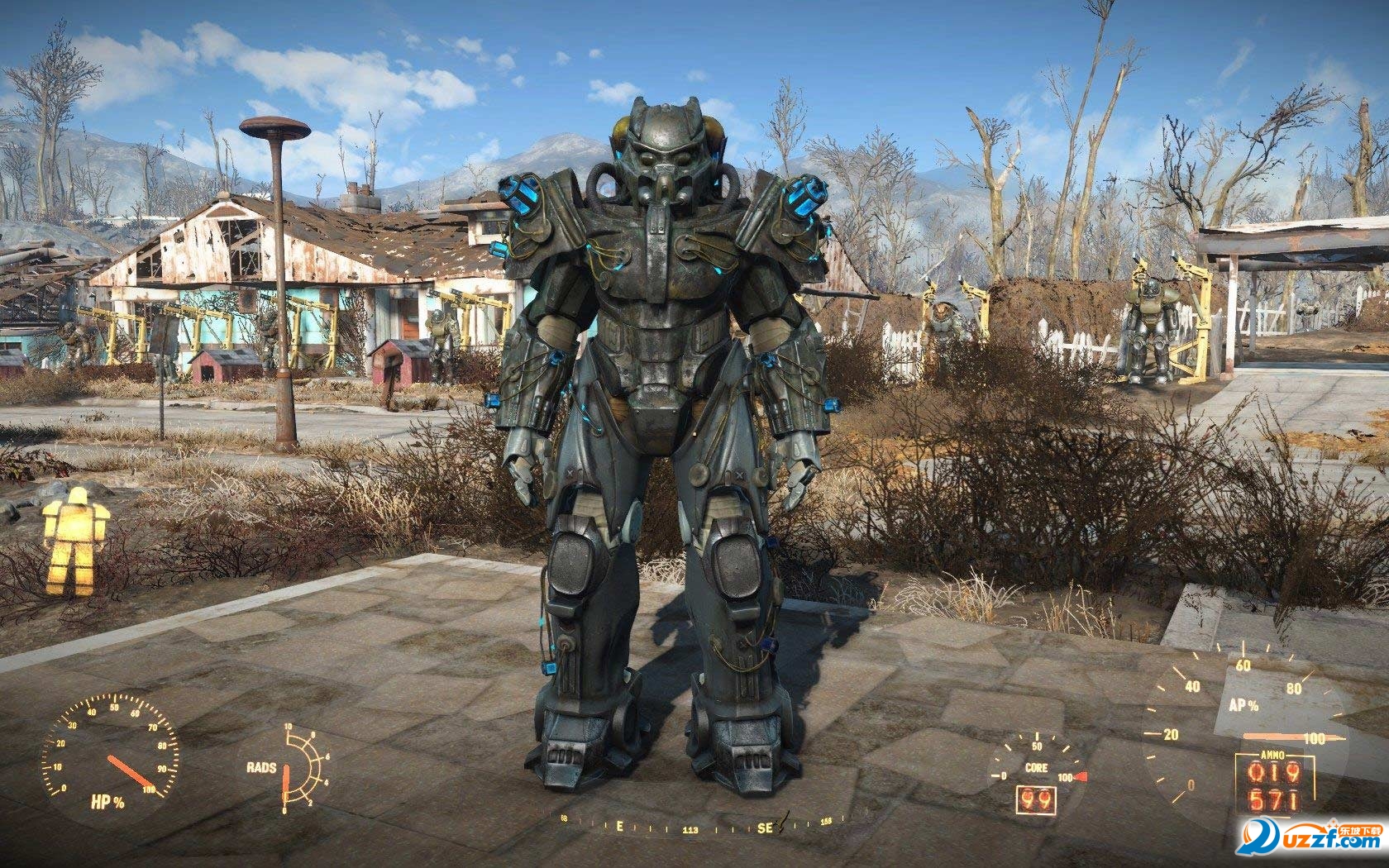 Fallout 4 броневой костюм анклава фото 72