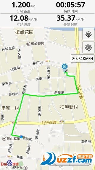 GPS仪表盘app截图