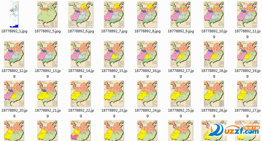 三国时期详细地图完整版免费下载|三国地图全