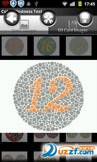 ɫäyԇܛ(color blindness test)؈D