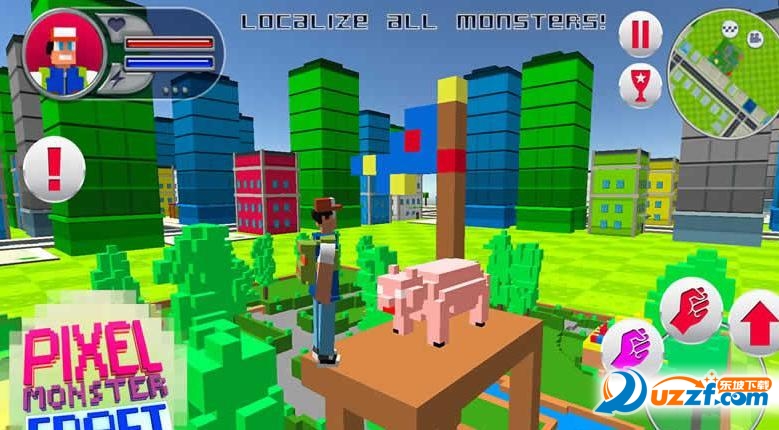 像素世界畅想(Pixel Monster Craft)截图