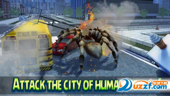 Giant Spider City Attack Simulator 3D(֩йģ3D׿)ͼ