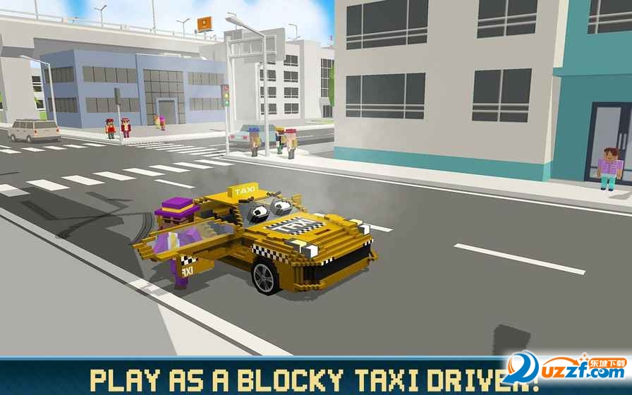Mr. Blocky City Taxi SIM(״г⳵SIM)ͼ